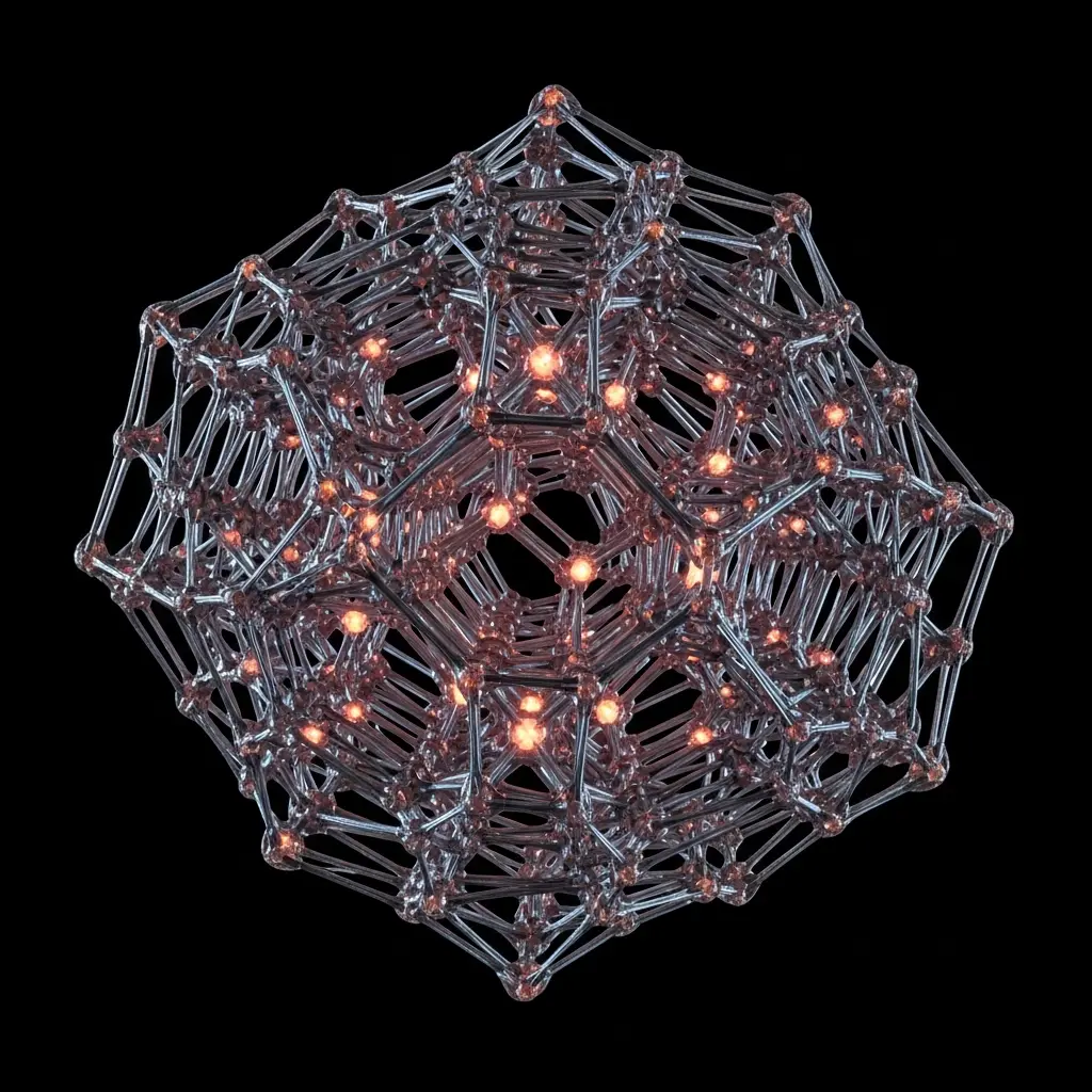 Unusual lattice structure with shimmering nonstandard ordering, subtle fractionalized excitations glowing within