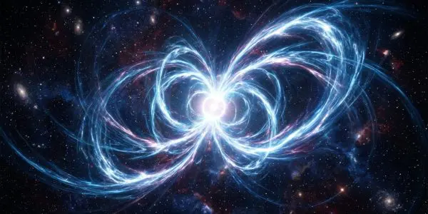 A magnetar wrapped in looping field lines