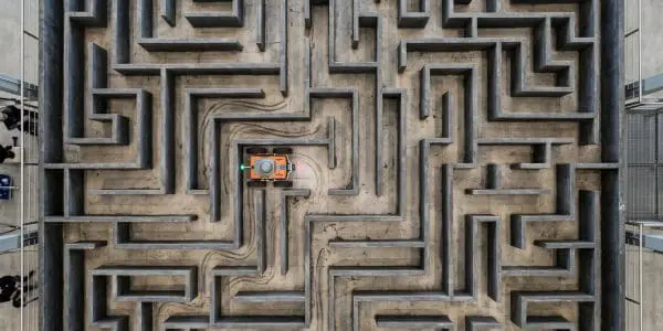 Robots Learn Navigation Using Quantum Processing and Achieve Stable Trajectories