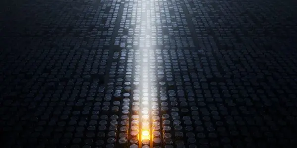 Visualization of Grover's quantum search algorithm