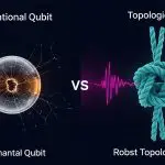Topological qubits using exotic quantum states for inherent error protection