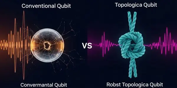 Topological qubits using exotic quantum states for inherent error protection