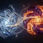 Spiral crystalline entanglement art