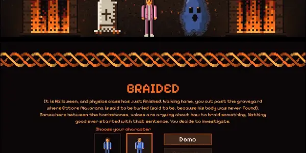 The Braided title screen
