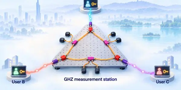 Nanjing University boosts quantum key rates for three-user networks