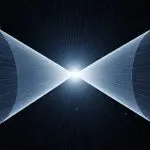 Light cone in interstellar space