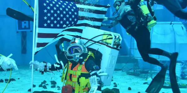 NASA’s Kagey Guides Spacewalks in Simulated Microgravity