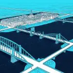 Networks Mimic Particle Physics to Generate Mass Within Their Structure