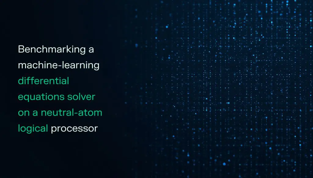 Neutral Atoms Solve Equations 10× Faster Using Logical Qubits