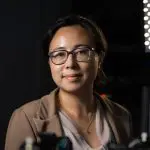 Scientist Nathalie de Leon in her laboratory