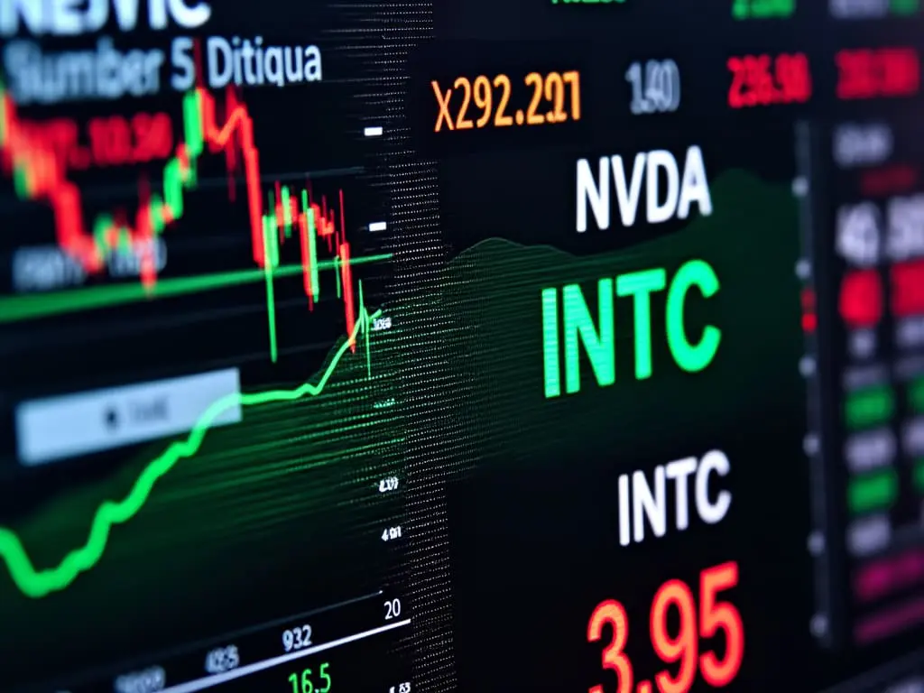 Nvidia Replaces Intel on Dow Jones Industrial Average Index