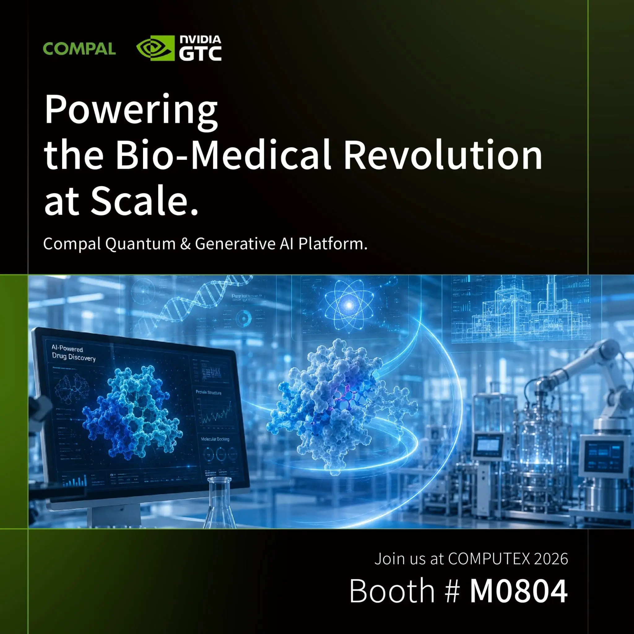 How Compal’s Platform Achieves 3,500× Faster Molecular Docking