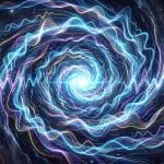 Quantum vortices in a spiral