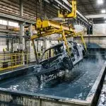 A quantum algorithm beats classical methods for car painting puzzle
