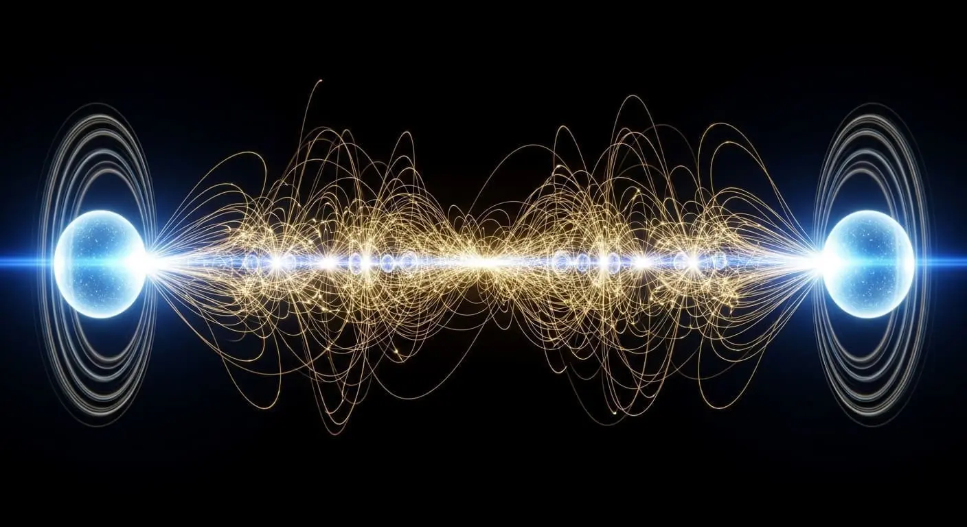 Particle Collisions Reveal New Entanglement Between Matter and Antimatter