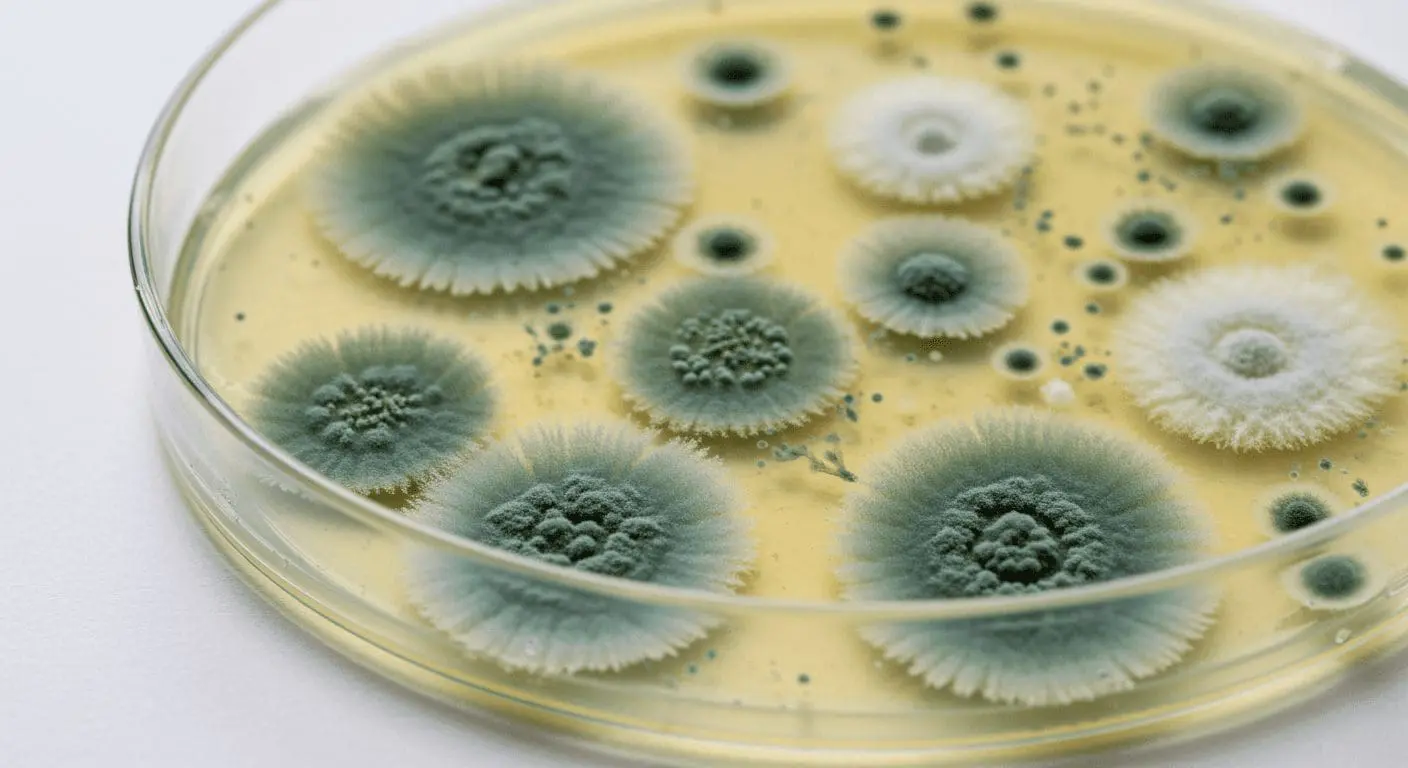 Slime Mold Solves Traveling Salesman Problem Using Biocomputing