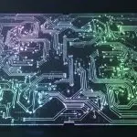Semi-transparent circuit board