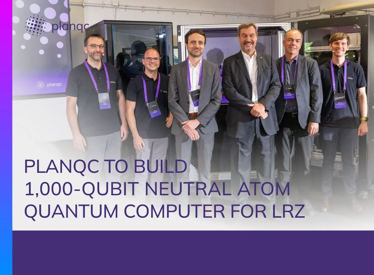 Germany Funds Planqc to Build 1000-Qubit Neutral-Atom Quantum Computer