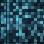 An abstract grid of luminous cells representing a large matrix