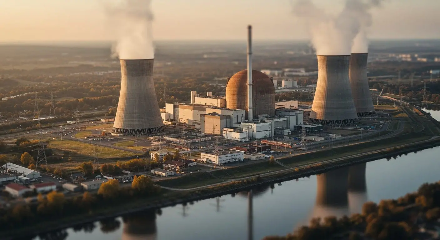 Quantum Key Distribution Secures Nuclear Reactor Communications Over Extended Distances