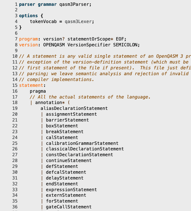 OpenQASM: The Quantum Programming Language