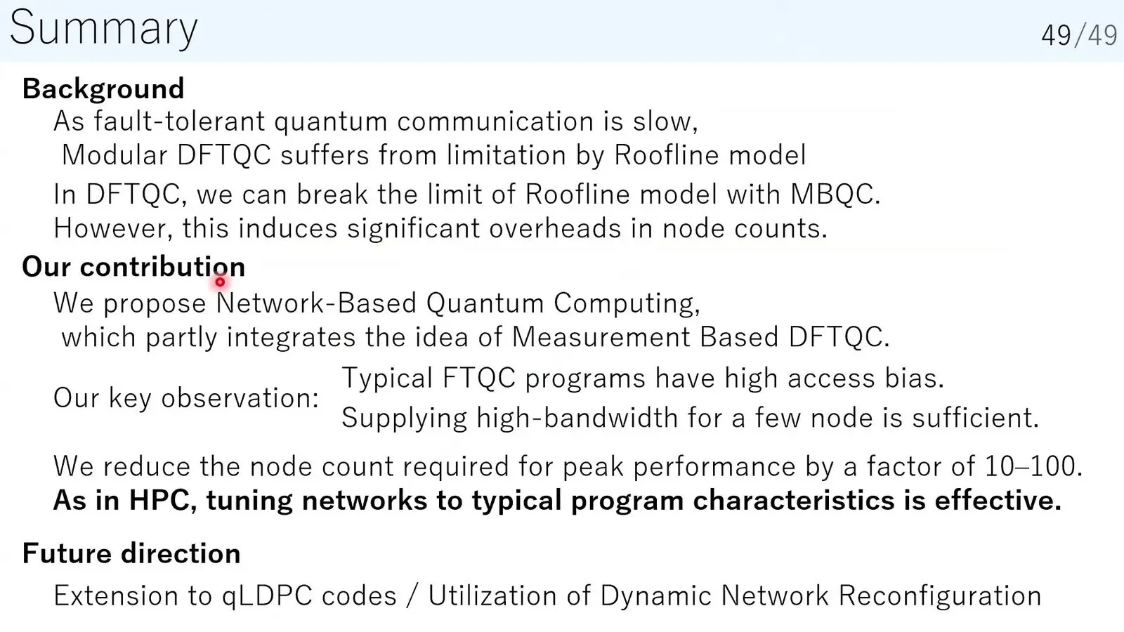 Distributed Quantum Computing At Qce26 Came Down To The Cost Of A Link Chart of how many nodes a networked quantum computer needs to reach peak speed