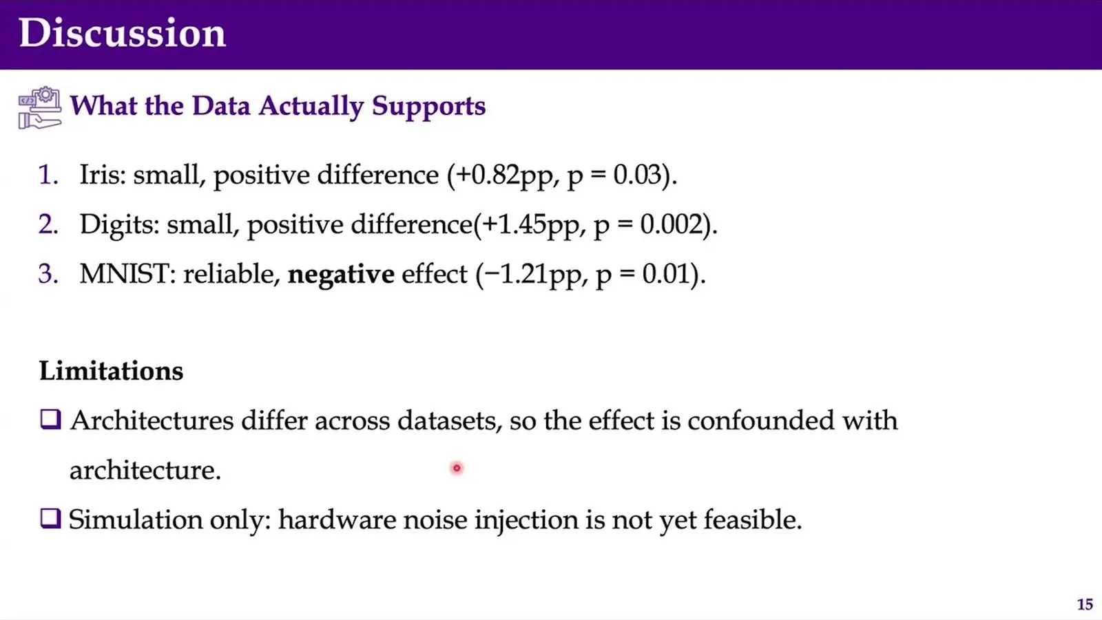 Charts of scores with tuned photonic noise on three image and flower data sets