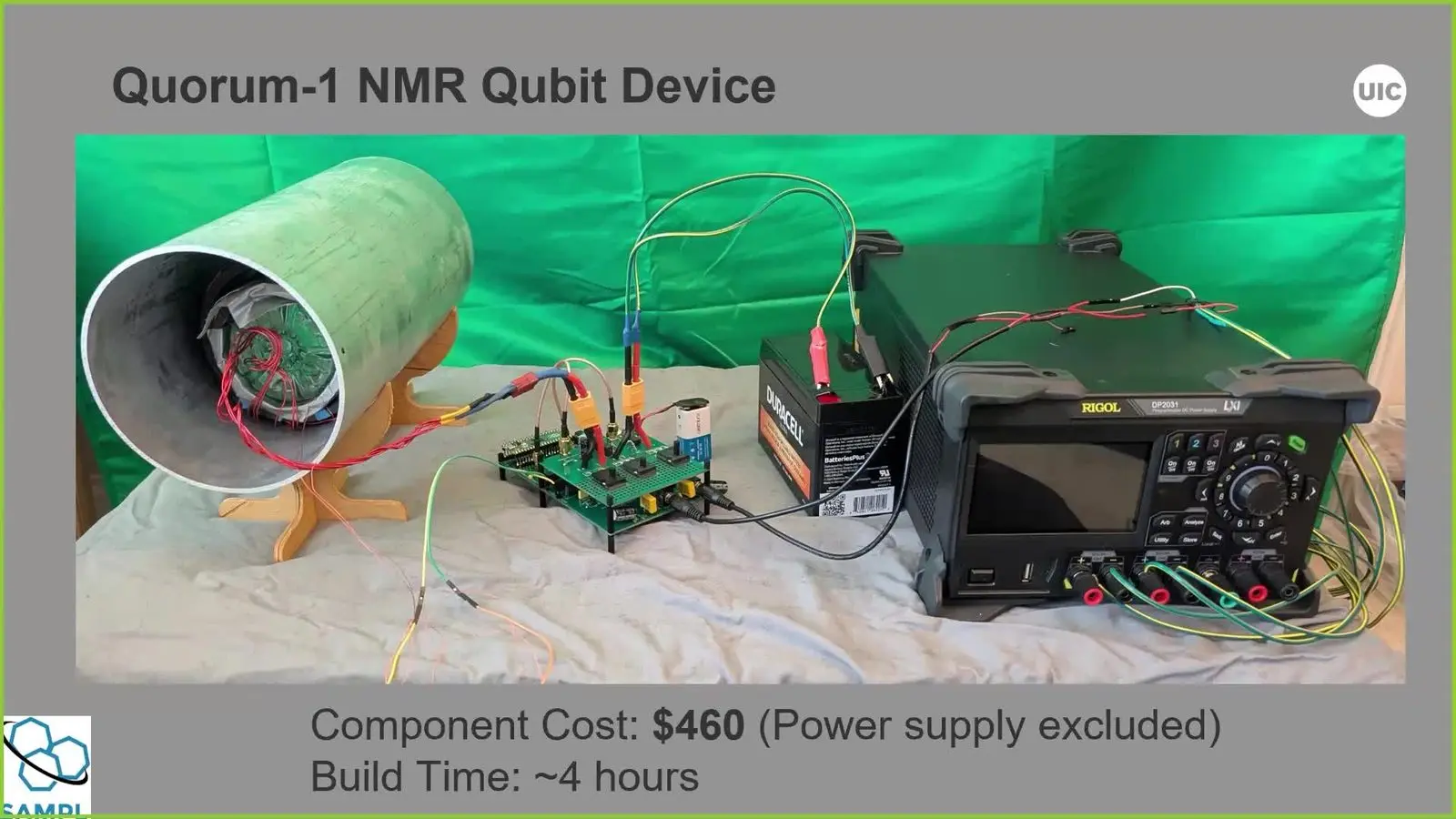 Quantum Education At Qce26 Made First Contact Cheap Quorum-1 low cost NMR qubit kit for student labs, built from 460 dollars of parts