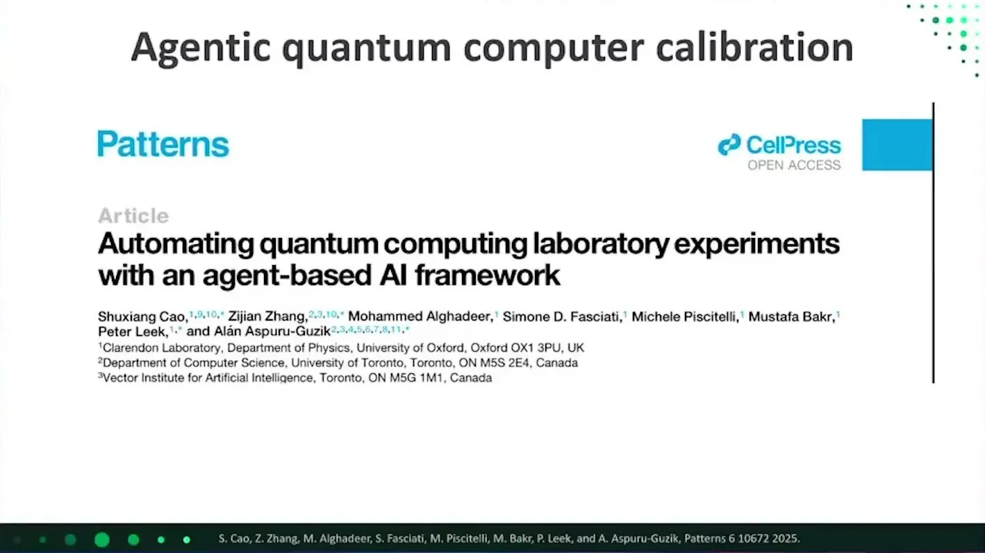 The Highlights Of Ieee Quantum Week 2026, Theme By Theme The Patterns paper on AI agents that calibrate quantum computing lab experiments, from Oxford and Toronto