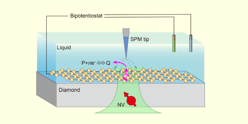 Quantum Microscope Observes Water Molecule Dissociation