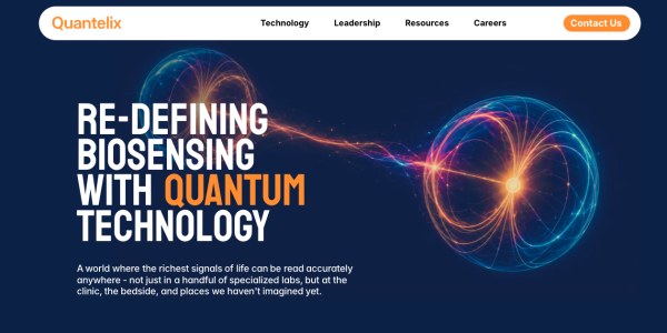 Quantelix launches quantum biosensor for faster disease detection