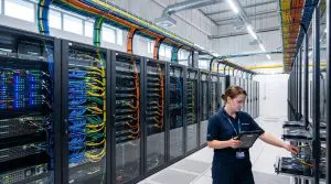 A modern data center