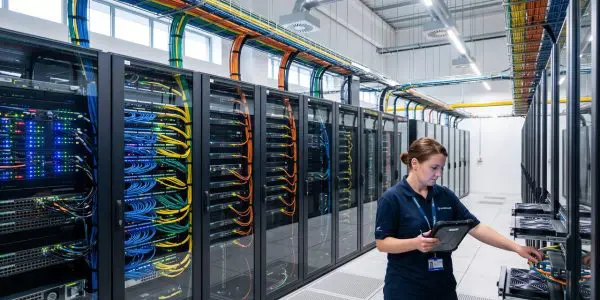 A modern data center