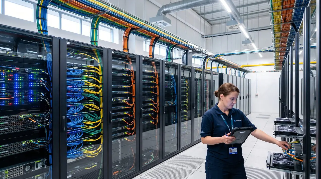 A modern data center