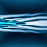 Fluid dynamics simulation of turbulent flow patterns