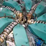 The experiments were carried out using this particle accelerator at the PSI in Villigen. (Image: Markus Fischer / Paul