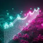 Machine learning algorithms learning patterns from training data
