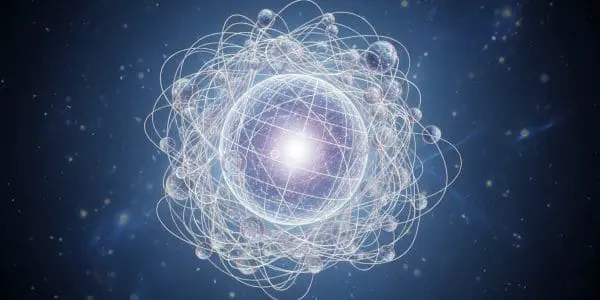 Atomic model with orbital paths