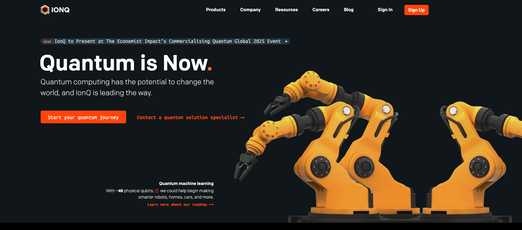 IonQ to Present at The Economist Impacts Commercialising Quantum Global Event in London