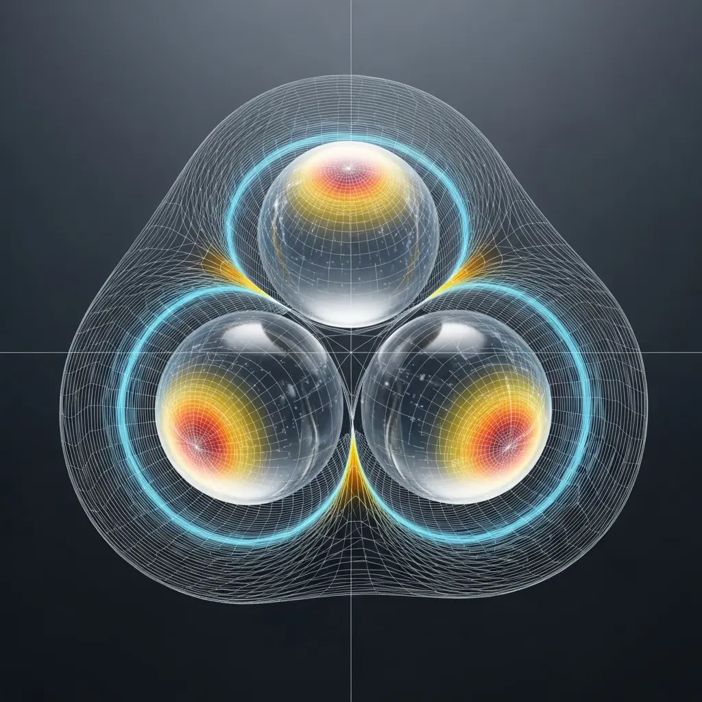 Born Rule Defines Distributions Using Three-Qubit