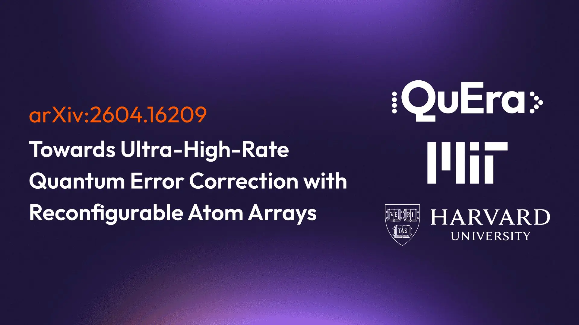 Quantum Zeitgeist Weekly Digest QuEra Achieves Breakthrough in Quantum Error Correction with Neutral Atoms