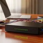 Network switch with multiple active ports