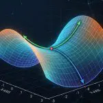 An optimization loss landscape