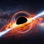 A black hole