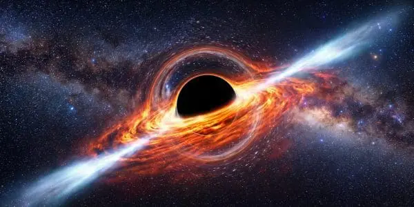 A black hole