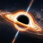 A black hole with a luminous accretion disc