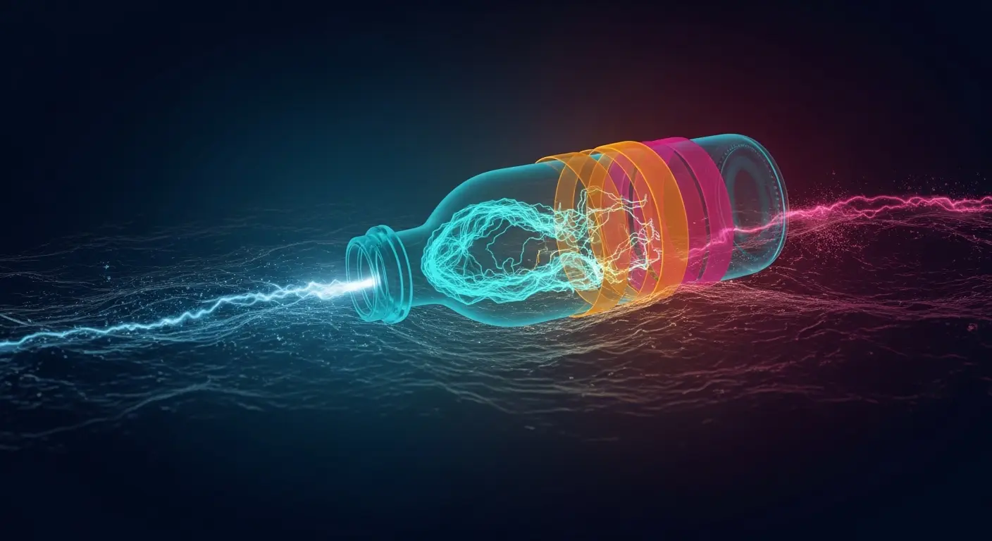 Rotating Detectors Reveal How Information Links across Space