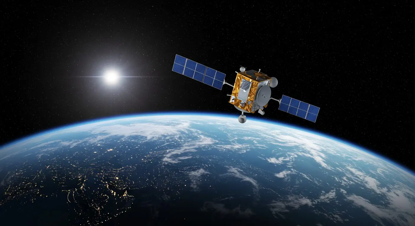 Entanglement Distribution Via Satellite Achieves Continental-Scale (km) Communication with High Fidelity