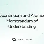 Quantinuum and Aramco sign MOU at LEAP: Dr. Rajeeb Hazra, President and CEO of Quantinuum (left), and Sami Al Ajmi, Seni