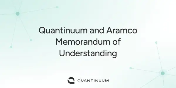 Quantinuum and Aramco sign MOU at LEAP: Dr. Rajeeb Hazra, President and CEO of Quantinuum (left), and Sami Al Ajmi, Seni